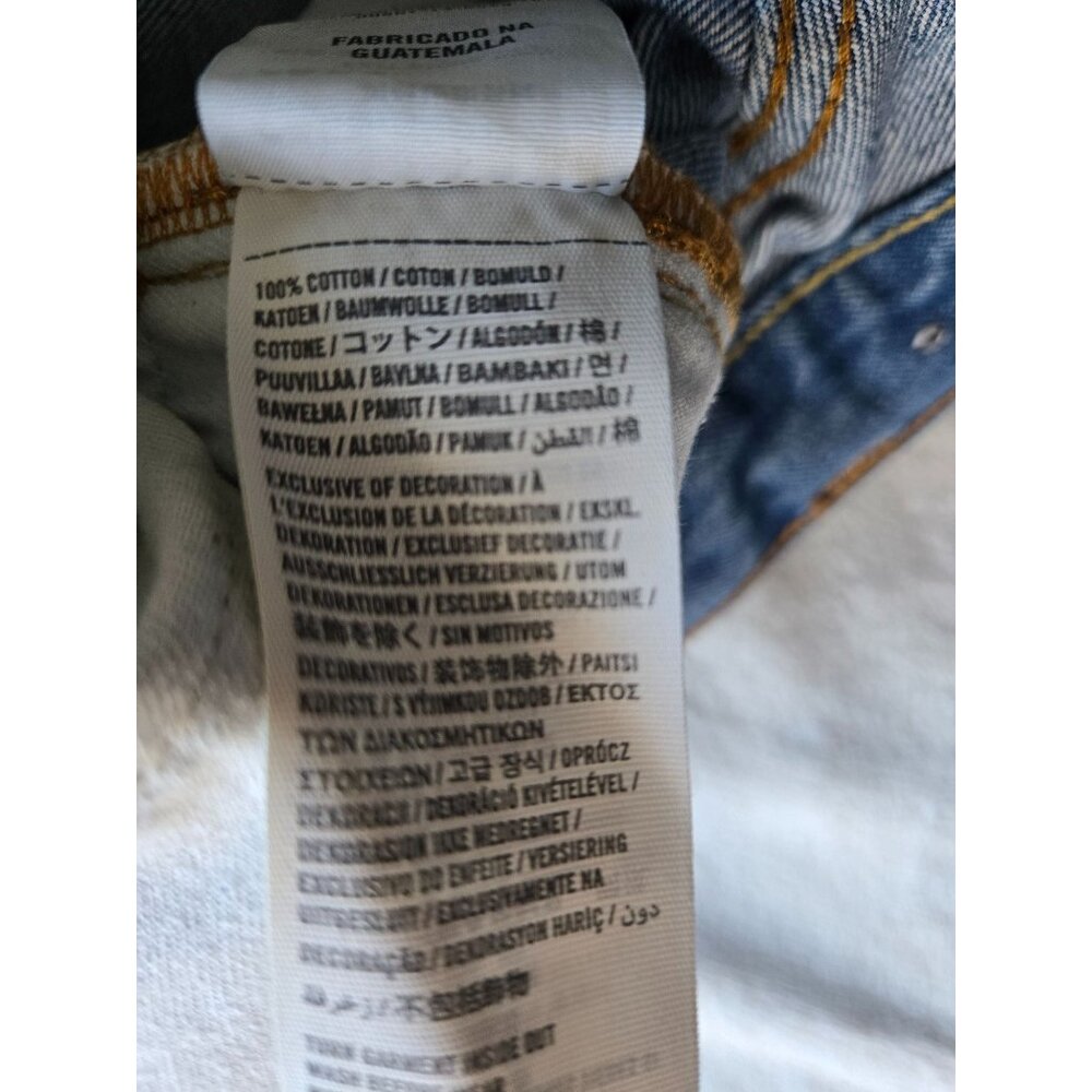 Abercrombie & Fitch Mens 36x32 The A&F Skinny Jeans Light-Wash Denim But… - Picture 13 of 13